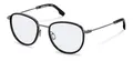 Rodenstock Brillengestell (Model R8034) für Herren, Rounded, gefertigt aus Titanium (inklusive Brillenetui)
