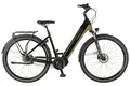 Prophete GENIESSER 6.0 E-Bike – SportDrive II Mittelmotor 250 W / 100 Nm, 780 Wh Akku bis 220 km Reichweite, Nexus 7-Gang, hydraulische Scheibenbremsen, Wave 28", schwarz/silbergrün