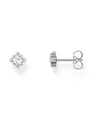 Thomas Sabo H2311-051-14 Silberne Ohrstecker mit weißem Stein Damen
