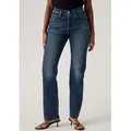 Levi's® Stretch-Jeans LV Jeans 501 CURVE BLACKS Die Passform schmeichelt kurvigen Figuren blau 27