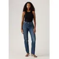 Levi's für Damen. 0036A-0005 Jeans 501 Curve blau (27/30), Lässig, Baumwolle, Denim