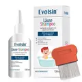 2x EVOLSIN Läuseshampoo mit Läusekamm 120 ML
