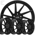 4x 18 Zoll Alufelgen für Mazda 6 Kombi / Dotz Spa black 8x18 ET40 (B-DD04416)