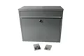 Alco Albert - Briefkasten,Mailbox,silber,36x31x15cm,8601,4007735086015