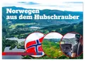 Norwegen aus dem Hubschrauber - Luftaufnahmen und Panorama (Tischkalender 2026 D