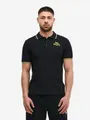 Herren Poloshirt normale Passform SOUNDS FOUR Black/Rainbow 3XL Lonsdale