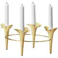 Georg Jensen - Bloom Botanica Kerzenhalter, gold