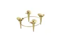 Georg Jensen Kerzenhalter Bloom Botanica Goldfarben