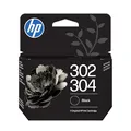 HP 302/304 Schwarz Original Druckerpatrone Envy 4525 4520 5030 5010 5020 Officejet 3830 3831 Deskjet 2620 2630 3630 3636 3720 3730 3750 3760