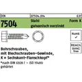 Bohrschraube Din 7504 M.6-kant-flanschkopf K 4,2 X 16 Stahl Galvanisch Verzinkt Galvanisch Verzinkt / Stahl
