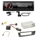 Pioneer MVH-330DAB Bluetooth Digitalradio Einbauset für BMW E90 E91 E92 E93