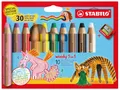 10 STABILO Multitalentstift woody 3 in 1, 10er Etui 30 Jahre