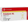 FOLSÄURE AL 5 mg Tabletten 50 St. PZN 17844736