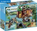 Playmobil 5557 Wild Life Abenteuer Baumhaus Wildnis Camping Tiere FischenNeu OVP