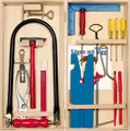 Pebaro Kinder-Werkzeug-Set Laubsäge-Set im Klapp-Kasten, 450