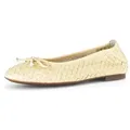 Gabor Eleganter Ballerina Ballerina gelb 40 EU (6,5 UK)