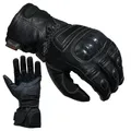 PROANTI Motorradhandschuhe PROANTI Motorradhandschuhe Leder Regen Winter Motorrad Handschuhe XXXL