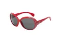 BEZLIT Eyewear Wayfarer Mädchen Kinder Sonnenbrille Cat-Eye Stil (1-St) mit durchsichtigen Bügel