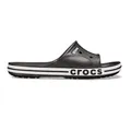 Crocs Unisex Erwachsene Bayaband Slide Badeschlappen, Black/White, 46/47 EU