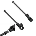 MIKADO Halter für Setzkescher 16cm (27cm) Universalhalter Ø D25/30/36mm mit Schnellmontagesystem, Schwarz, M
