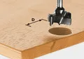Festool HW S8 D35 Beschlagbohrer 35 x 54,5 x 8 mm ( 491077 ) für Oberfräse
