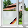 d-c-fix Fensterfolie Opal - 45 cm x 2 m – selbstklebende Sichtschutzfolie mit modernem Muster für Glasflächen – selbsthaftend, blickdicht, dekorativ