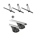 3x Fahrradträger ORION+Dachträger VDP für für Opel Astra H 3Türer 04-11