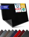 Entrando Fußmatte 40x60 cm für Innen & Außen – Rutschhemmende Schmutzfangmatte mit Gummirücken, Flacher Türvorleger waschbar, geeignet für Wohnung & Haustür (Schwarz)