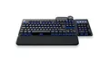 Mountain Everest Max Midnight Black - RGB Gaming Tastatur mit CHERRY MX Red Switches Mediendock, USB-A Hub, QWERTZ