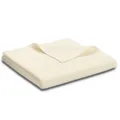 Neue Biederlack Decke Wohndecke Unicolour 774323 150x200cm, Natur, Neu