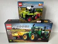 LEGO TECHNIC: JOHN DEERE 9620R 4WD TRACTOR (42136) + CLAAS XERION (42102) - NEW