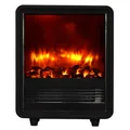 Balderia Elektrokamin George, Kaminofen, Kaminofen mit 3D Flammeneffekt, zuschaltbare Heizung 1000/2000 W