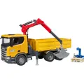 ScaniaSuper 560R Baustellen-LKW Kran und 2 Paletten