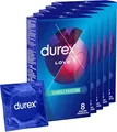 Durex Love Kondome – Kondome mit schmaler Passform - für ein sicheres Gefühl
