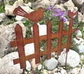 LB H&F Lilienburg Gartenstecker Gartendeko Rost Edelrost Dekofigur Garten Ostern Frühling (Blumenstecker Blumenkasten Metall Balkon Terrasse Kübel Beetstecker Beeteinfassung Osterstecker Dekostecker Dekoration, Gartenstecker Roststecker Rostdeko Gartenzaun Zierzaun) Osterdeko Frühlingsdeko aussen Zaun draussen Vogel Vögel