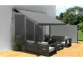 Primaster Kassetten-Markise elektrisch anthrazit 400 cm x 350 cm Markise