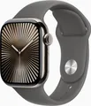 Apple Watch 10 42/Natural Titan/Grau band Sport M/L LTE