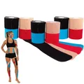 Kinestiologie Tape PRECUT 12er Set wasserfest elastisch Sport Physio Taping 5 cm