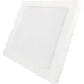 LUXULA LED Aufbauleuchte 18W IP44-Geschützt 1800lm Lichtfarbe Einstellbar CCT Deckenleuchte Eckig 226x35mm Badezimmerlampe Weiß