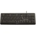 MediaRange Tastatur USB 2.0 kabelgebunden QWERTZ schwarz - Schwarz