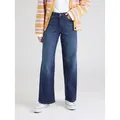 ONLY Weite Jeans ONLMadison (1-tlg) Plain/ohne Details blau XL
