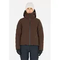 Skijacke SOS "Fieberbrunn", Damen, Gr. M, braun, 100% Polyester, unifarben, casual, normal, ohne Ausschnitt, Langarm, Jacken, mit wasserdichter Membran