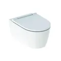 Wand-Tiefspül-WC ONE TurboFlush m.WC-Sitz weiß KeraTect Abdeck.weiß 500.201.01.1