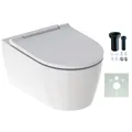 Geberit ONE WC + Sitz wandhängend mit KeraTect Beschichtung weiß/weiß 500201011