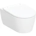 Geberit 500201011 ONE Wand-WC & Sitz wandhängend mit wassersparendem Turboflush