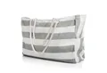 BigDean XL-Strandtasche Badetasche Strandtasche mit Reißverschluss Schwimmbad Tasche (Packung, 1-tlg., 1 stk), Waschbar bei 30°c