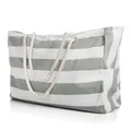Strandtasche XXL Badetasche Strandtasche mit Reißverschluss Schwimmbad Tasche