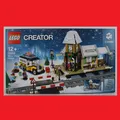 LEGO 10259 Winterlicher Bahnhof mit Bus Bahnübergang Schienen Creator Expert NEU