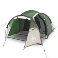 Campingzelt 4 Personen Grün 360x140x105 Cm 185T Taft