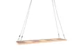 UNUS HOME Blumenkasten Kräuterbar, Kräuterregal, Kräuterbrett hängend für 3 Blumentöpfe (60cm), Stabile Drahtseilaufhängung, hängende Kräutertöpfe